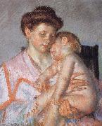 Mary Cassatt Sleeping deeply Child oil painting reproduction